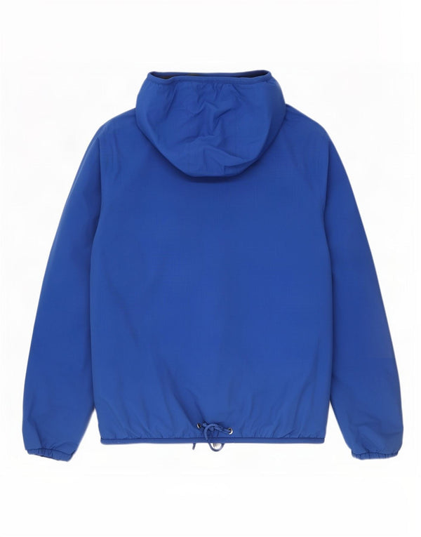 Giacca da tuta da ragazzo con cappuccio K-Way 15-16 anni Large Blu in poliammide