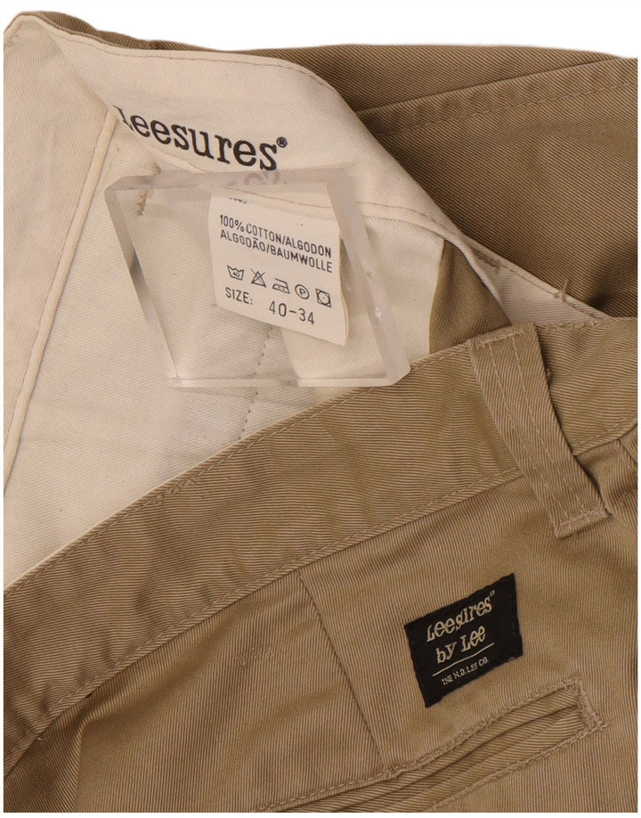 Pantaloni chino dritti da uomo Lee W40 L30 Marrone