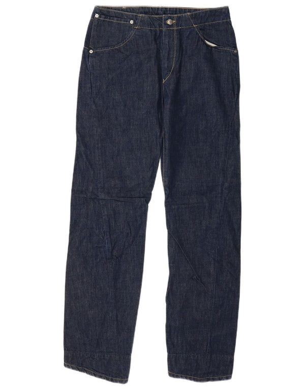 Jeans dritti da uomo Levi's W29 L32 in cotone blu navy
