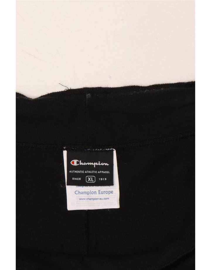 CHAMPION Womens Heritage Classics Tracksuit Trousers UK 18 XL  Black Vintage Champion and Second-Hand Champion from Messina Hembry 