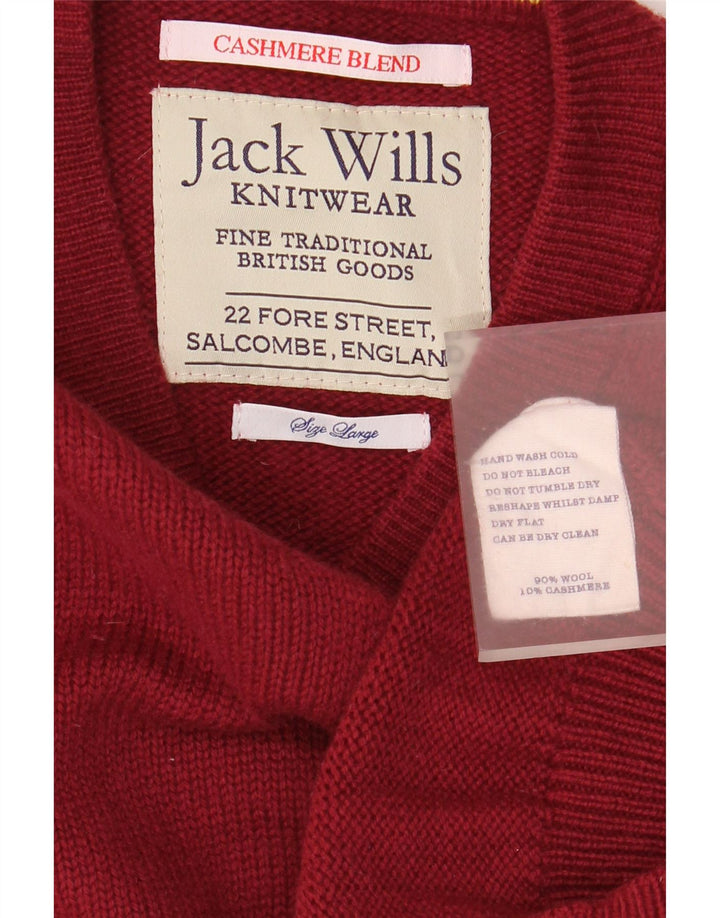 Canottiera da uomo Jack Wills Canotta grande in lana marrone