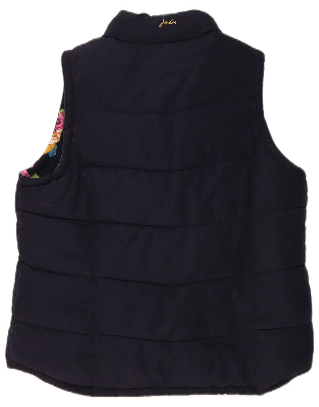 Gilet imbottito da donna Joules UK 18 XL poliestere blu navy