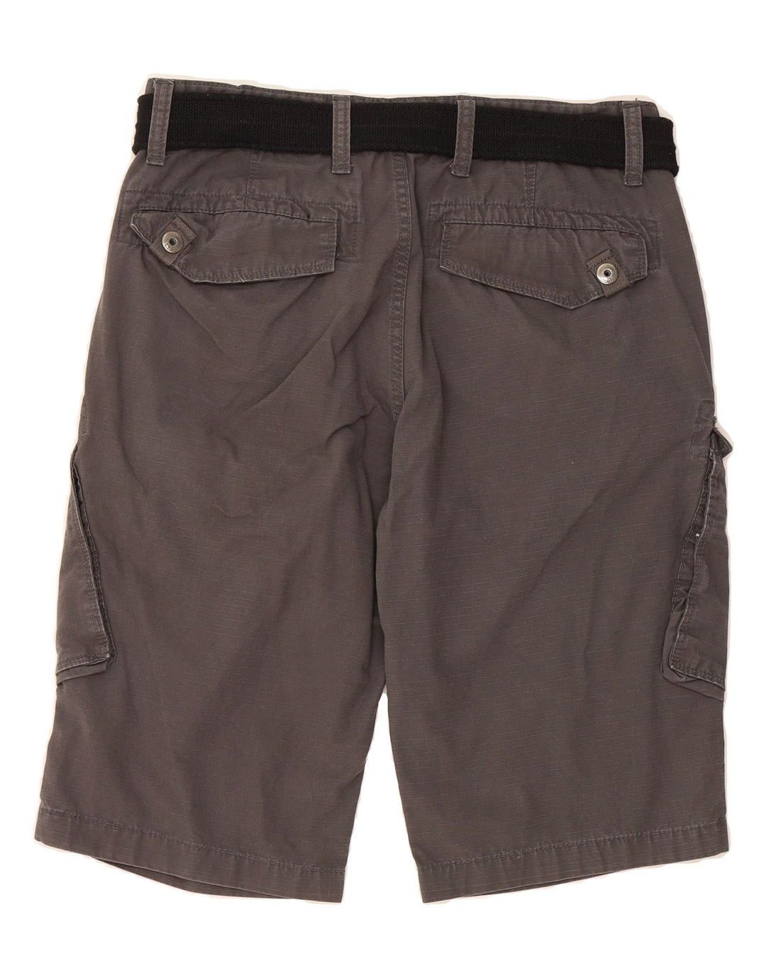 CLOCK HOUSE Mens Cargo Shorts W33 Medium Grey Pinstripe Vintage CLOCK HOUSE and Second-Hand CLOCK HOUSE from Messina Hembry 