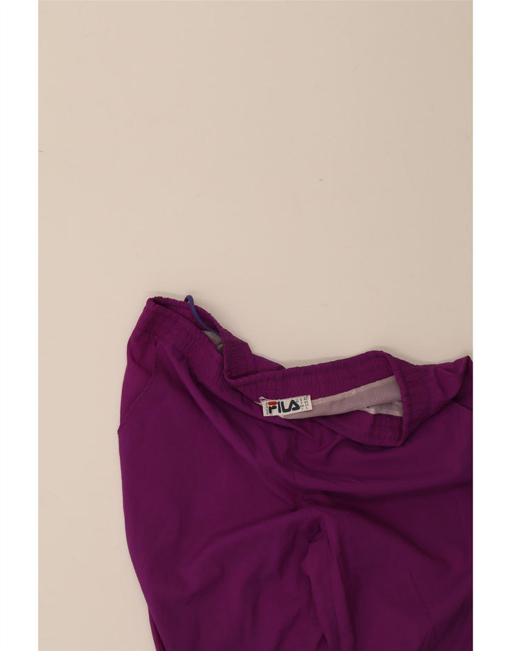 FILA Mens Tracksuit Trousers Joggers Large  Purple Vintage Fila and Second-Hand Fila from Messina Hembry 