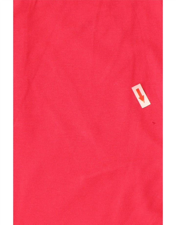 Polo Kappa Uomo Cotone Rosa Medio