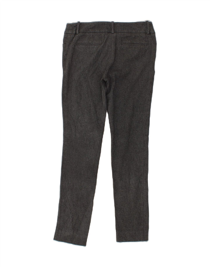 MOSSIMO Womens Slim Casual Trousers US 4 Small W27 L31 Grey Cotton Vintage Mossimo and Second-Hand Mossimo from Messina Hembry 