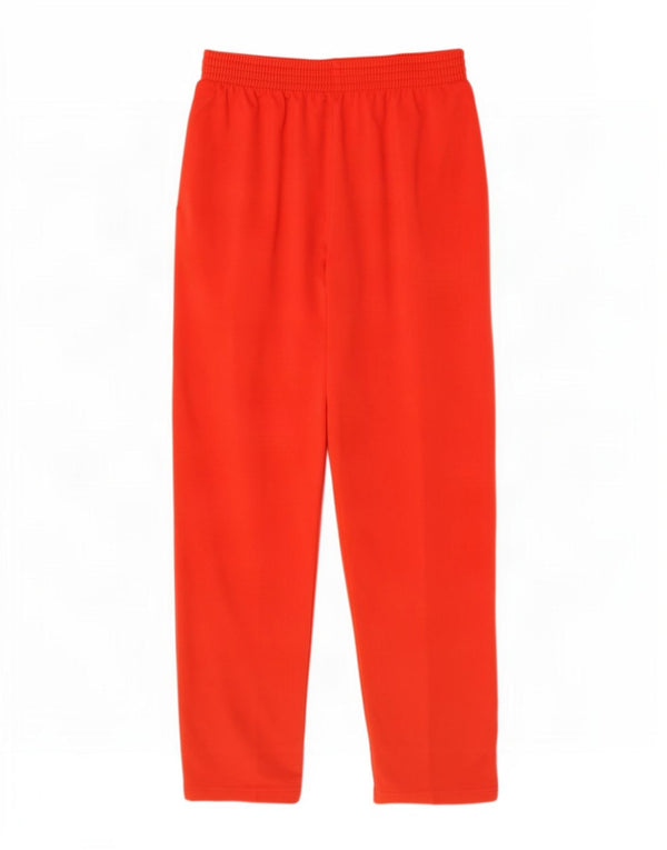 Pantaloni da tuta da donna Asics UK 12 Medium Rosso Poliestere