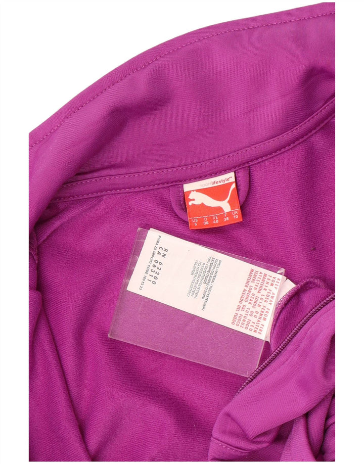 Giacca da tuta da donna Puma UK 10 Small Rosa Poliestere