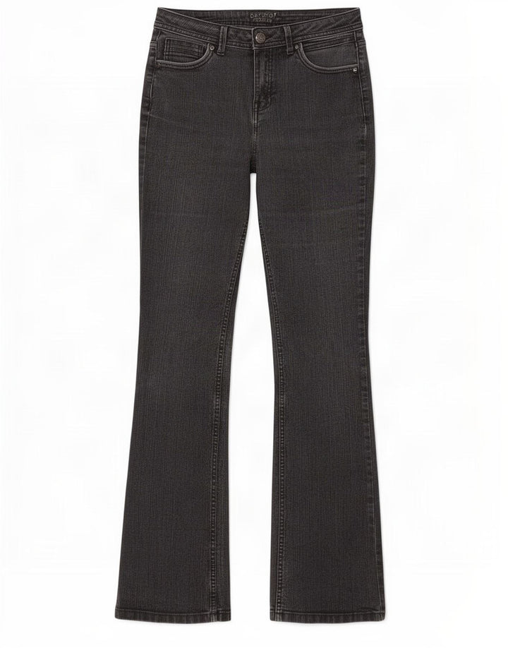 Jeans Bootcut da donna Marks & Spencer UK 12 Medio W30 L34 Cotone grigio