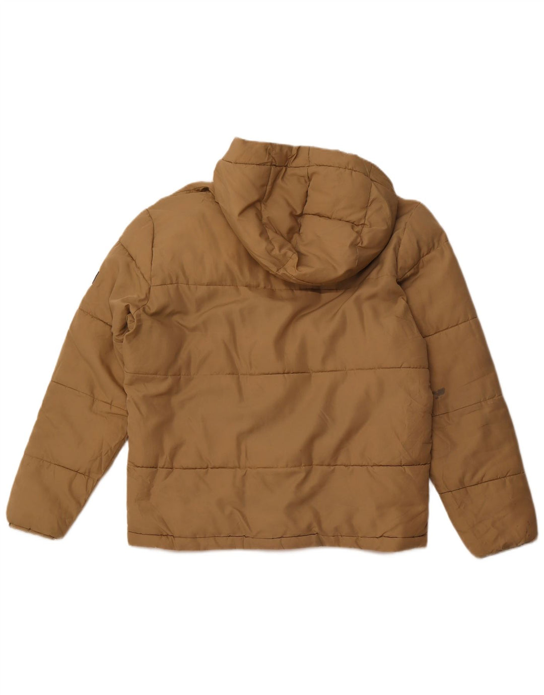 Giacca imbottita con cappuccio da uomo Jack & Jones UK 42 XL Poliestere beige