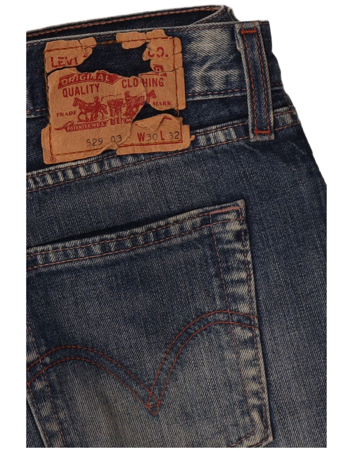 Jeans Levi's 529 Bootcut da donna W30 L32 Blu
