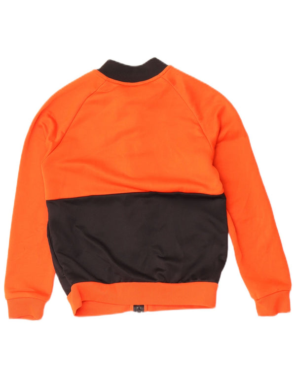 Adidas Giacca da tuta grafica da ragazzo 9-10 anni Arancione Colourblock