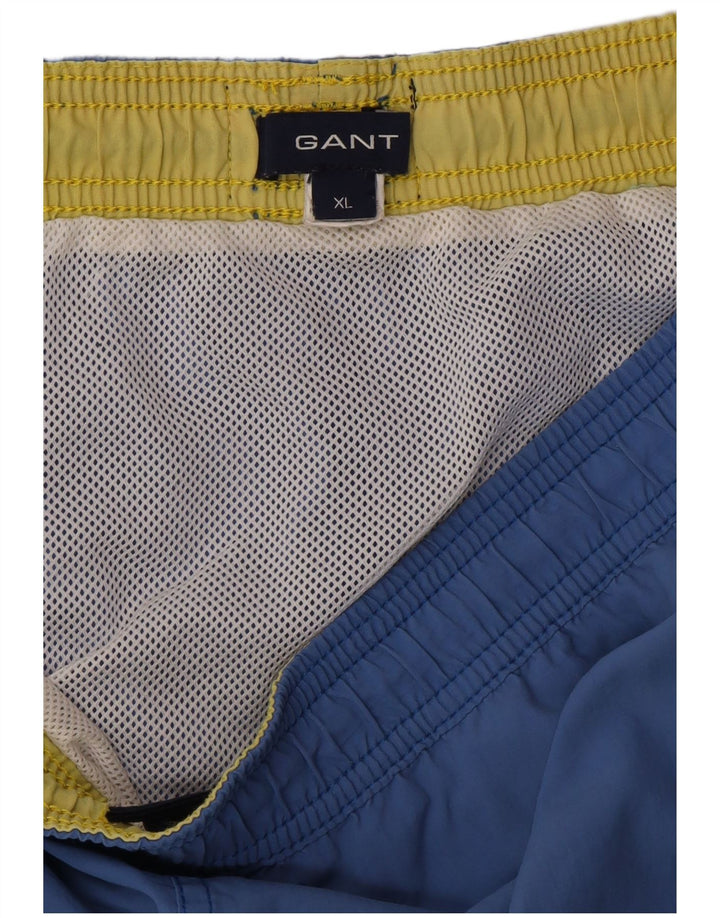 GANT Pantaloncini da bagno da uomo XL Blu poliestere