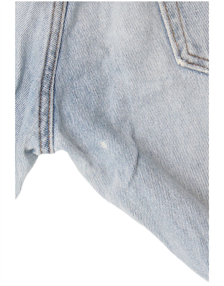 LEVI'S Womens 551 Straight Jeans W29 L27 Blue Cotton
