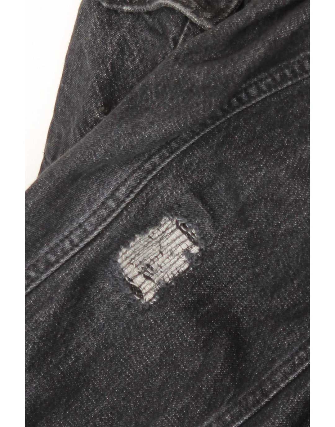 Giacca in denim grafico da uomo Scotch & Soda UK 44 2XL Cotone grigio