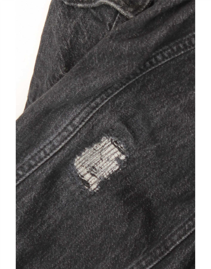 Giacca in denim grafico da uomo Scotch & Soda UK 44 2XL Cotone grigio