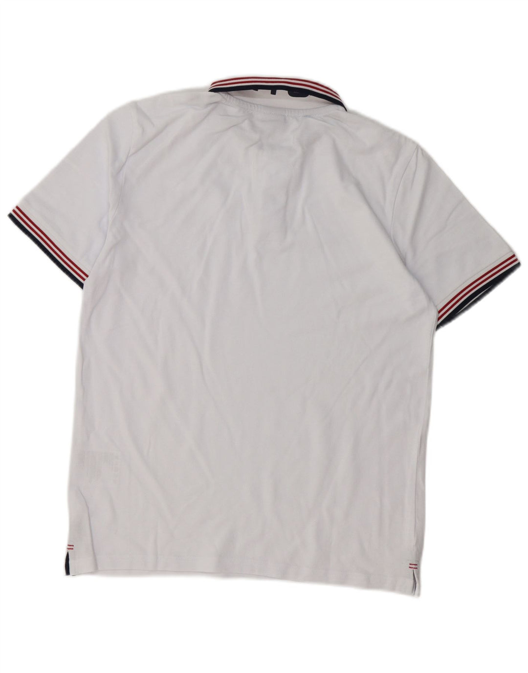 Polo grafica da uomo North Sails piccola in cotone bianco