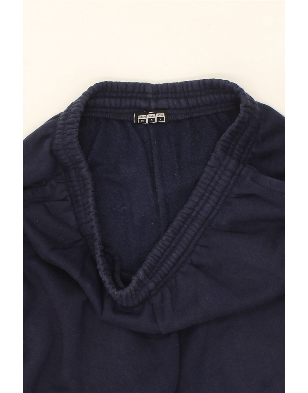 HUMMEL Mens Tracksuit Trousers Small  Navy Blue Cotton Vintage Hummel and Second-Hand Hummel from Messina Hembry 