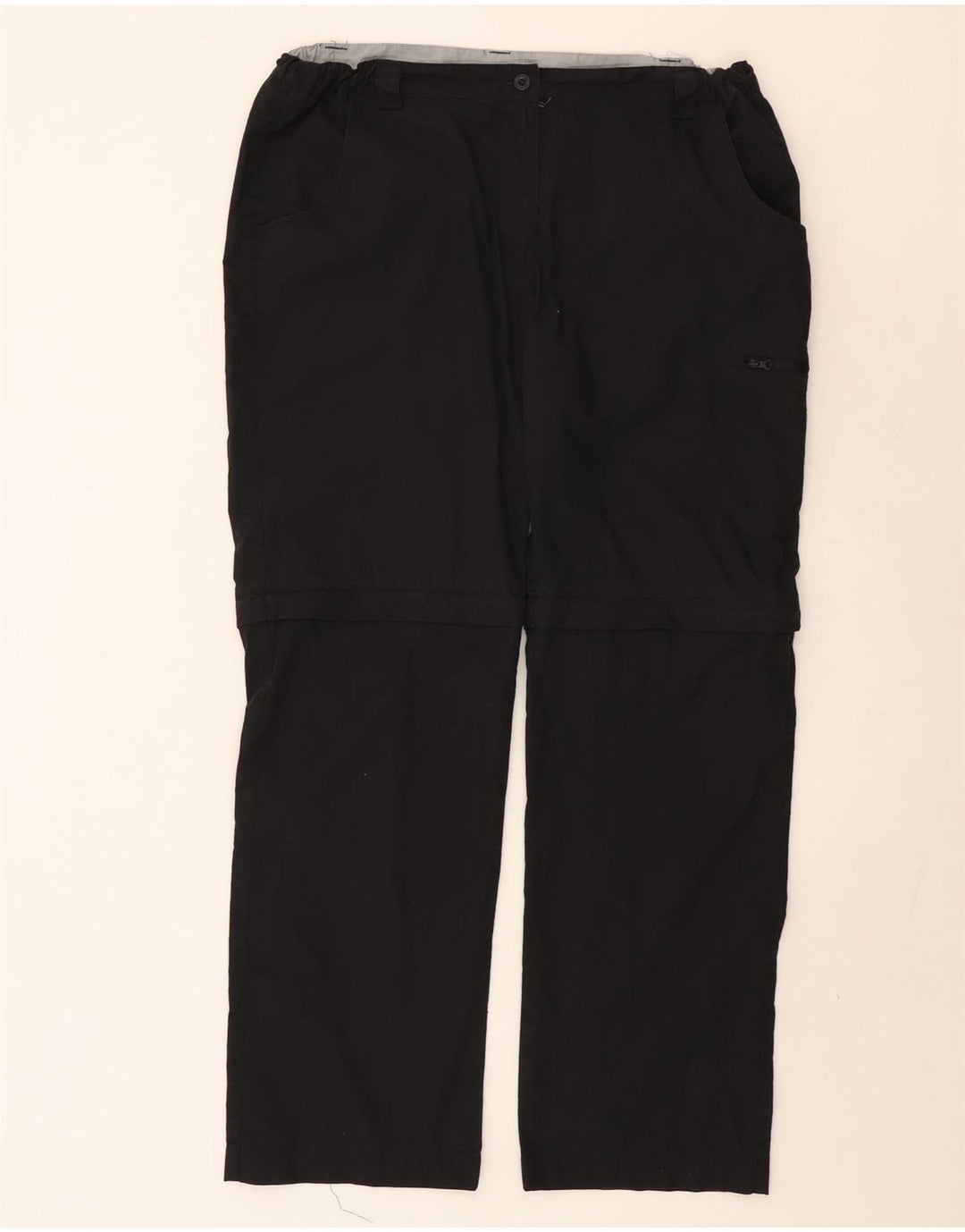 MOUNTAIN WAREHOUSE Pantaloni cargo da donna UK 16 Large W36 L30 Nero