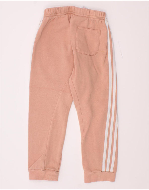 Pantaloni Tuta Bambina Adidas Joggers 3-4 Anni Cotone Rosa