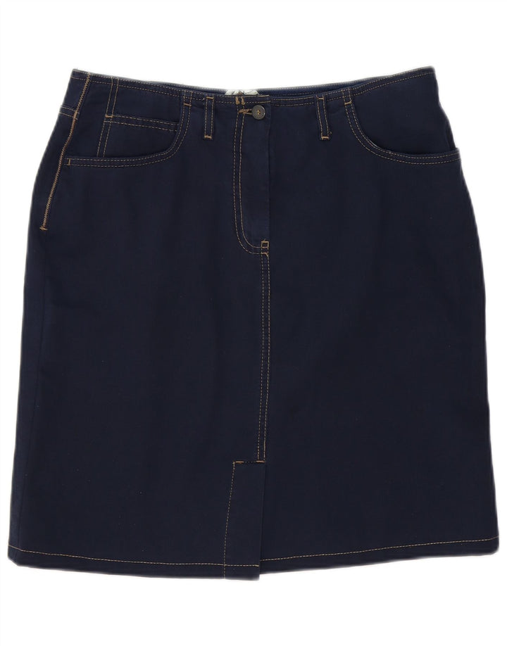 Minigonna in denim da donna Murphy & Nye W30 cotone blu navy medio
