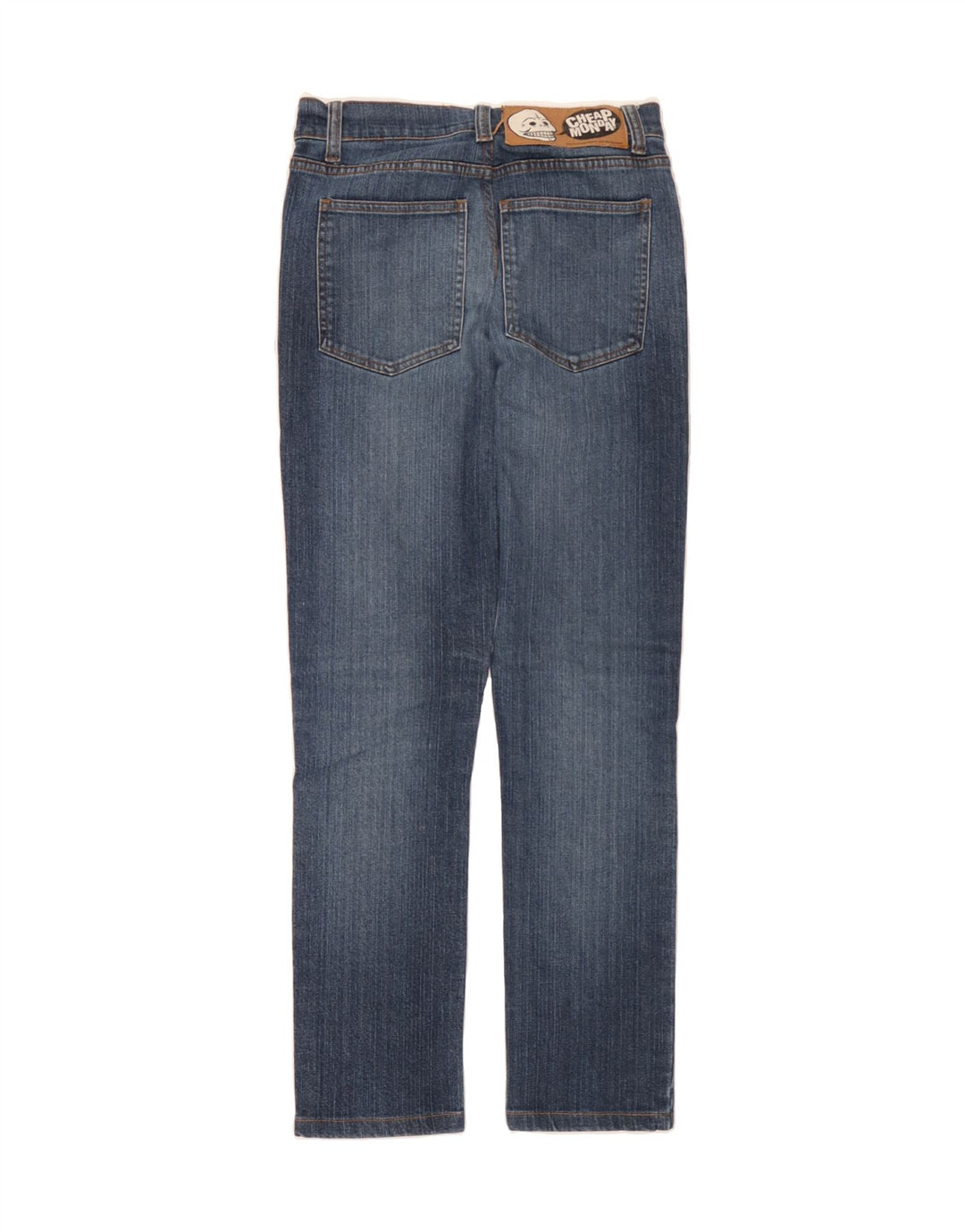 CHEAP MONDAY Womens Straight Jeans W27 L30 Blue Vintage Cheap Monday and Second-Hand Cheap Monday from Messina Hembry 