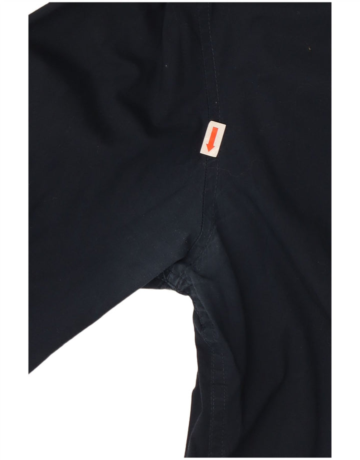 Camicia da uomo Penguin Large in cotone blu navy