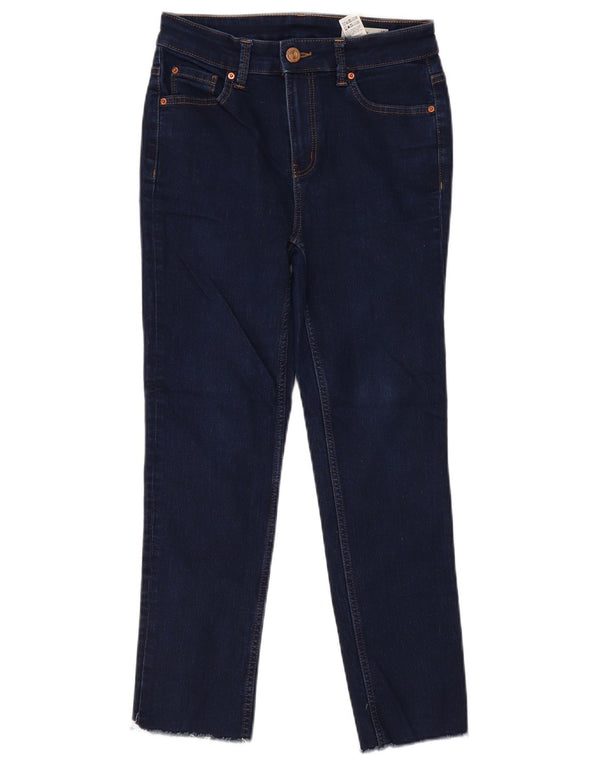 Marks & Spencer Womens The Lily Slim Jeans UK 10 Smal W28 L26 Navy Blue