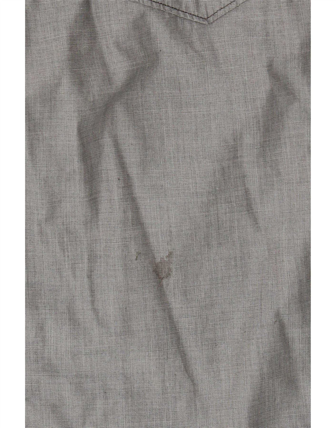 Camicia grafica da uomo a maniche corte G-Star in cotone grigio medio