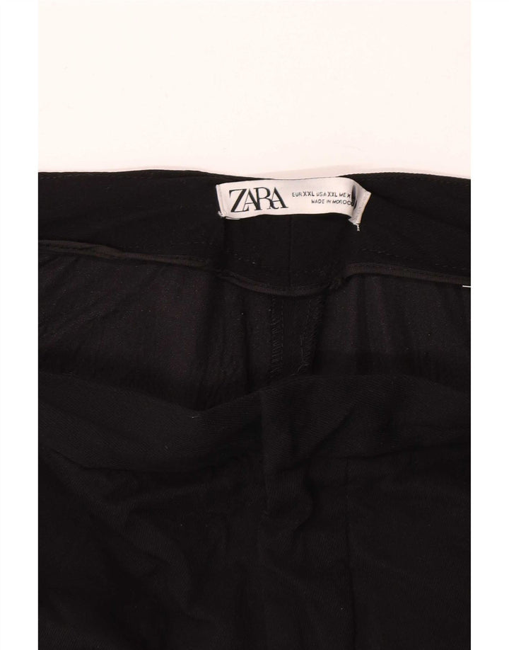 Pantaloni casual Bootcut da donna Zara 2XL W38 L32 Neri