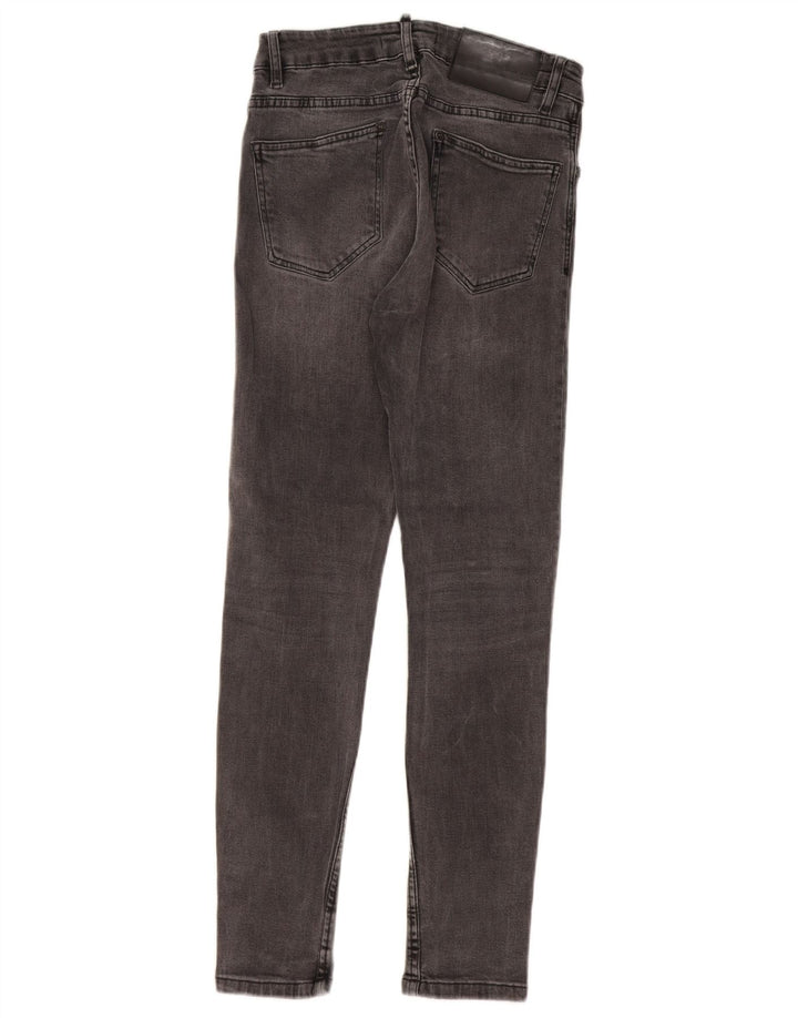 Jeans skinny da uomo Zara EU 38 Small W30 L28 Grigio