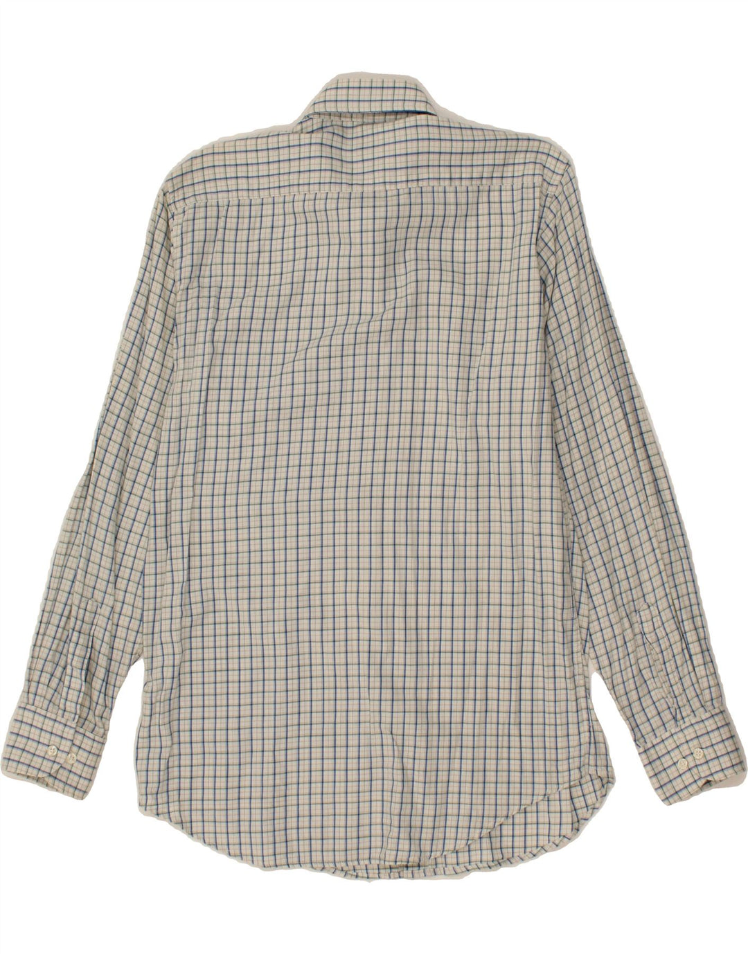 BALLOON Mens Shirt SIze 15 3/4 40 Medium White Check Cotton Vintage Balloon and Second-Hand Balloon from Messina Hembry 