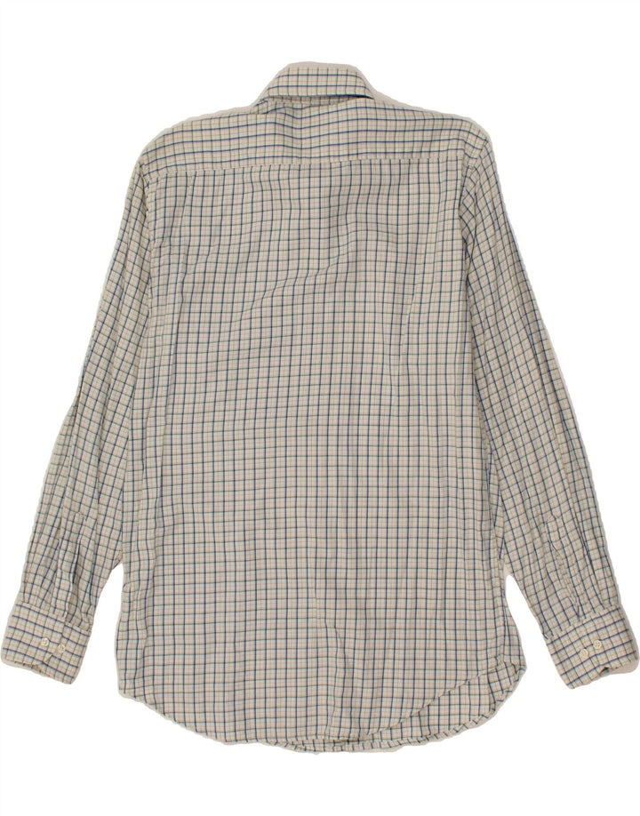 BALLOON Mens Shirt SIze 15 3/4 40 Medium White Check Cotton Vintage Balloon and Second-Hand Balloon from Messina Hembry 