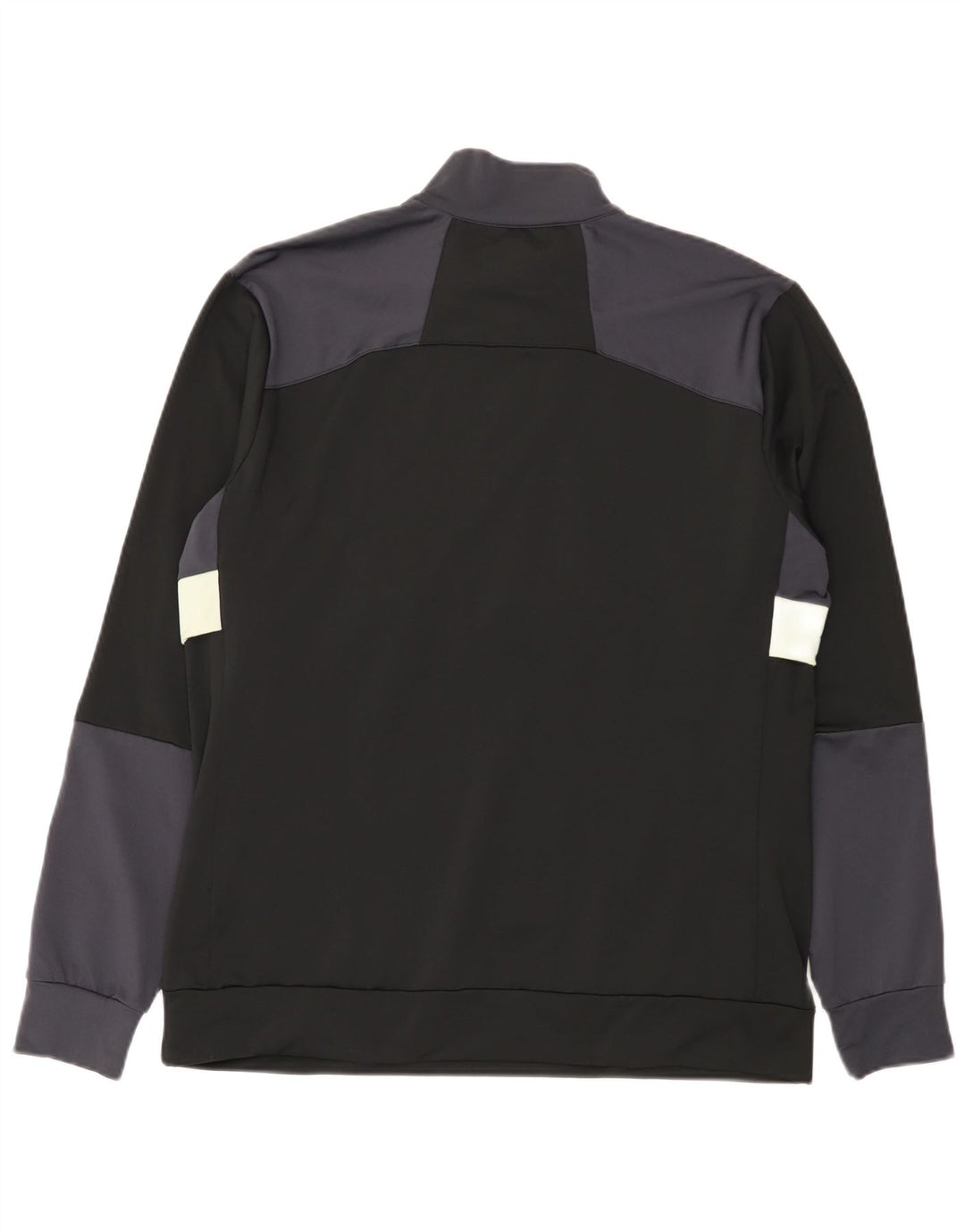 Lyle & Scott Felpa da uomo con collo con zip, maglione grande, colore nero