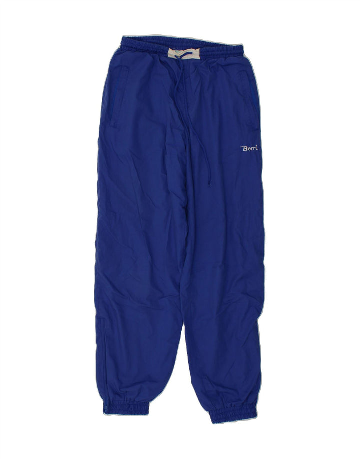BERRI Mens Tracksuit Trousers Joggers XS Blue Vintage Berri and Second-Hand Berri from Messina Hembry 