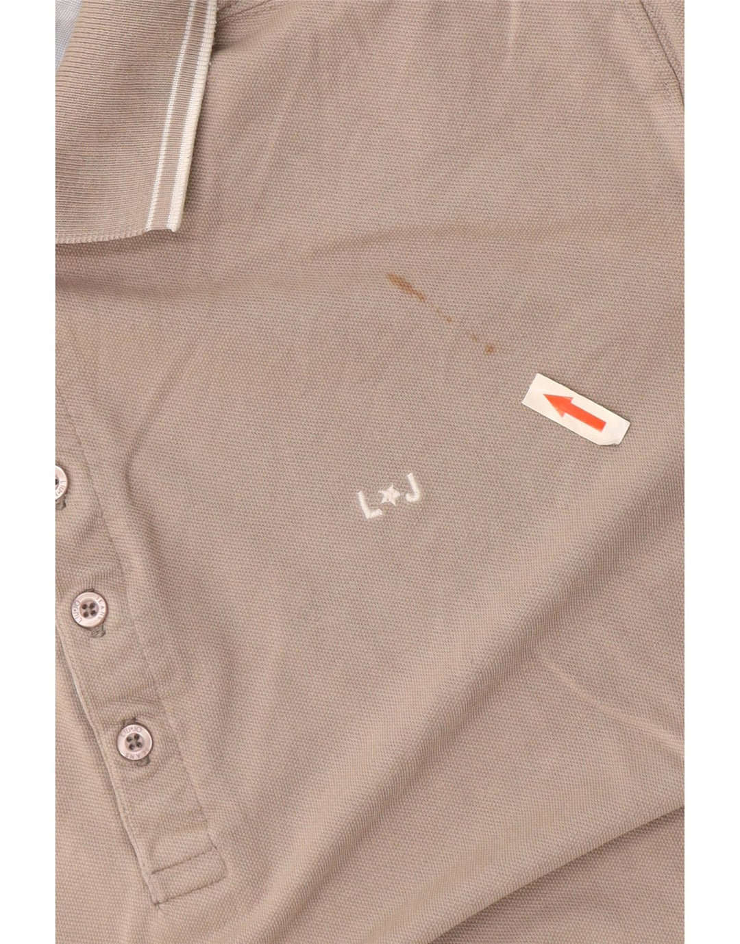 Polo Uomo Liu Jo Cotone Grigio Medio