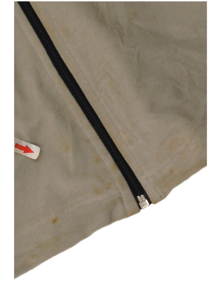 Giacca da tuta da uomo Diadora UK 46 XL Poliestere color block grigio