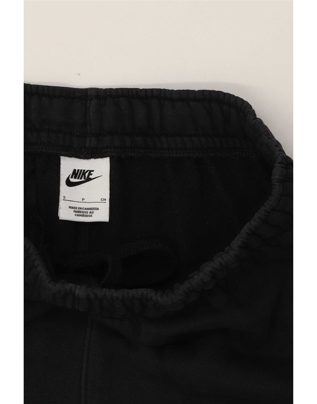 Pantaloni da tuta da uomo Nike Joggers piccoli in cotone nero