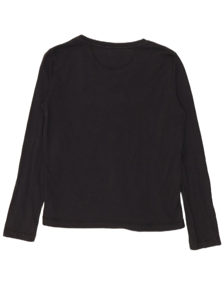 Top da donna Lotto manica lunga UK 12 medio nero