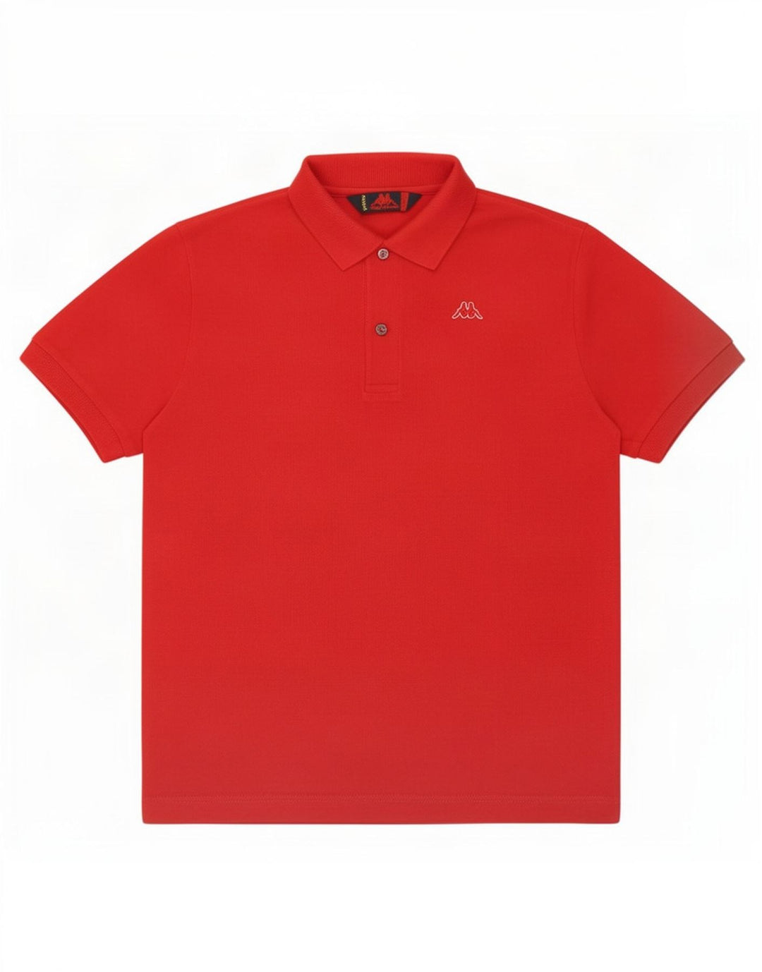 Polo Kappa Uomo Small Rossa In Cotone