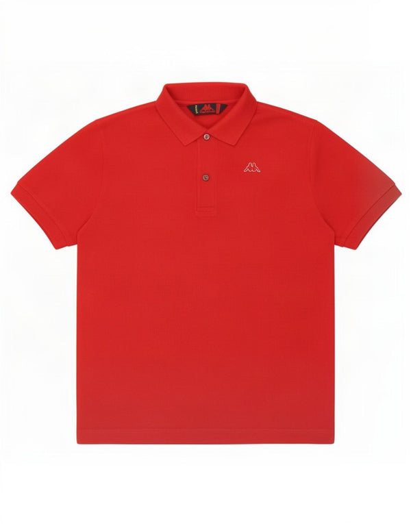 Polo Kappa Uomo Small Rossa In Cotone