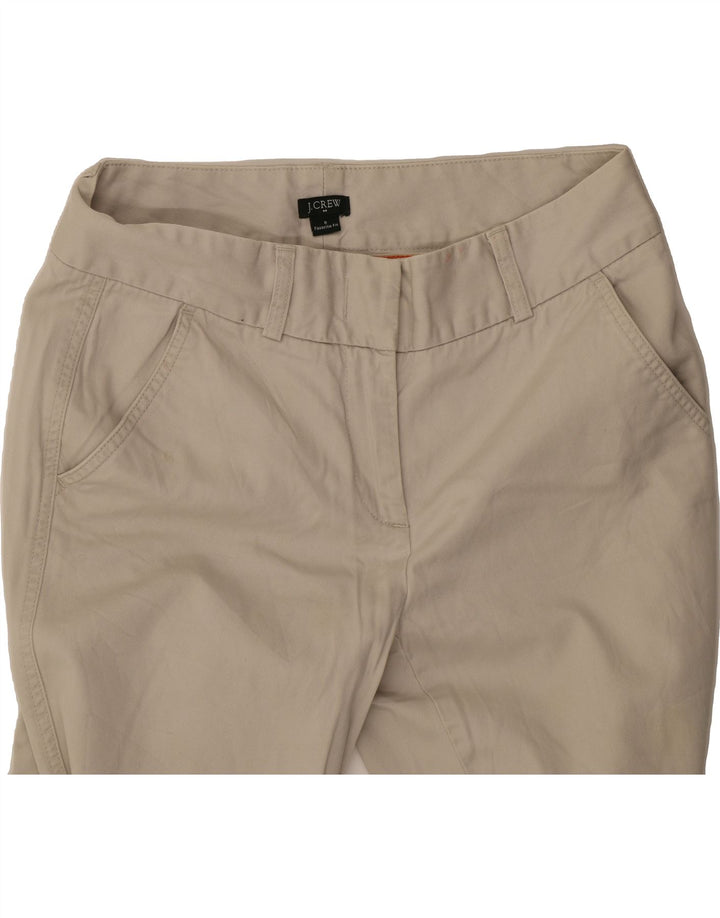J. CREW Womens Favorite Fit Cropped Trousers US 8 Medium W30 L23 Grey Vintage J. Crew and Second-Hand J. Crew from Messina Hembry 