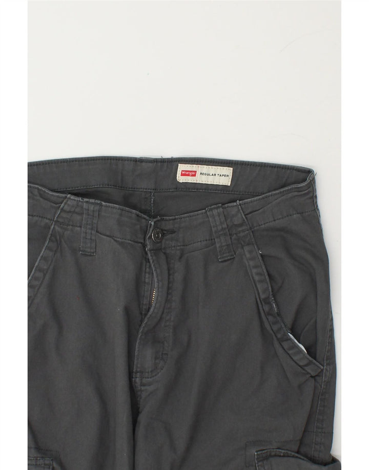 WRANGLER Womens Tapered Cargo Trousers W30 L29 Grey Vintage Wrangler and Second-Hand Wrangler from Messina Hembry 