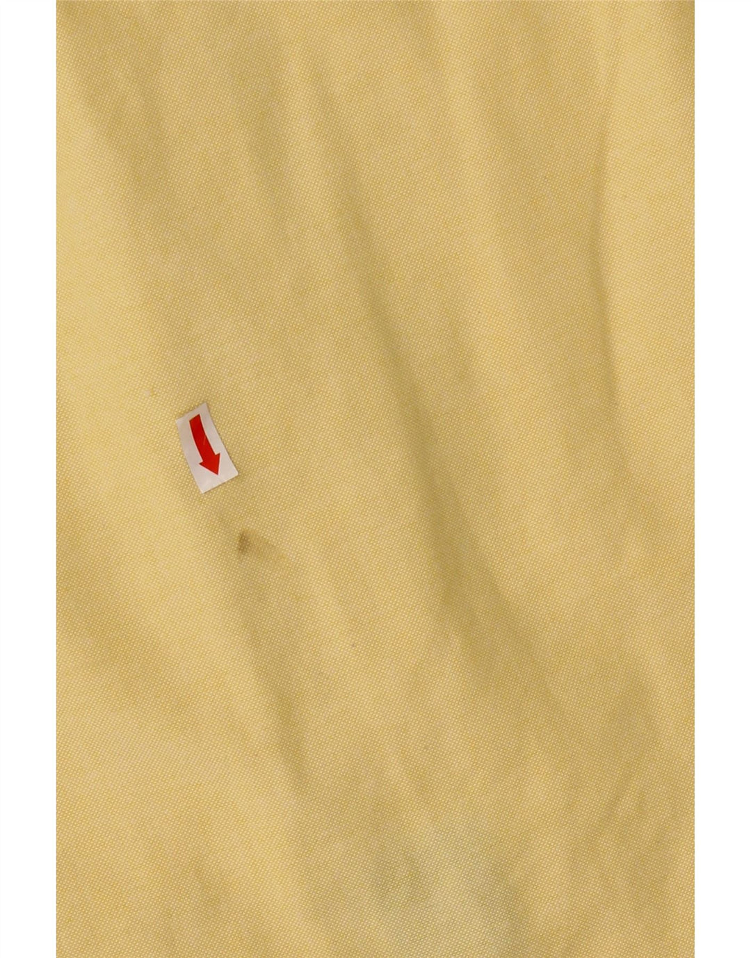 Camicia da uomo Tommy Hilfiger grande in cotone giallo