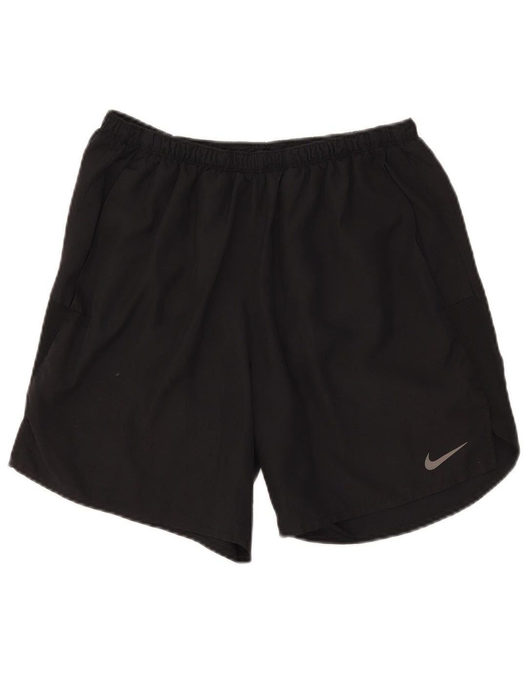 Pantaloncini sportivi Nike Dri Fit da uomo, grandi, in poliestere nero