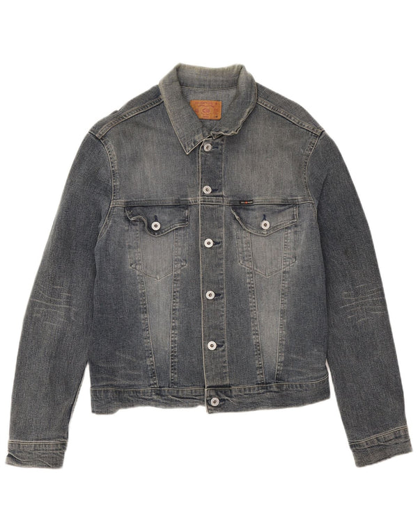 Giacca in denim da uomo Energie UK 38 cotone blu medio