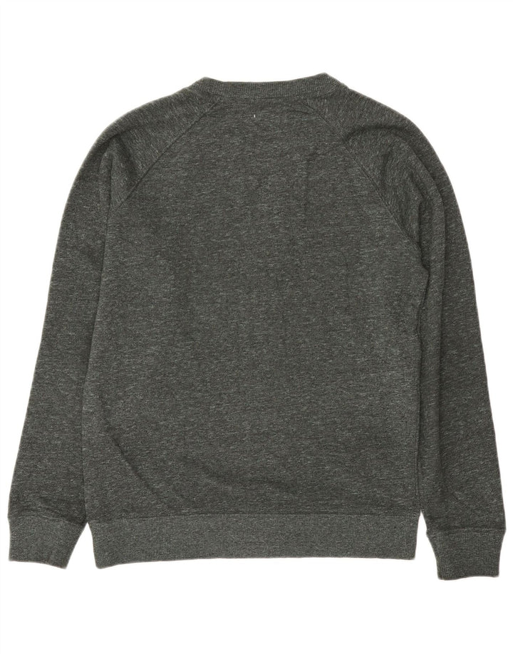 Felpa da uomo Reiss Maglione piccolo cotone chiazzato verde
