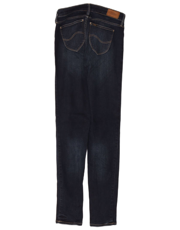 Jeans LEE Scarlett bassi skinny da donna W27 L33 cotone blu navy