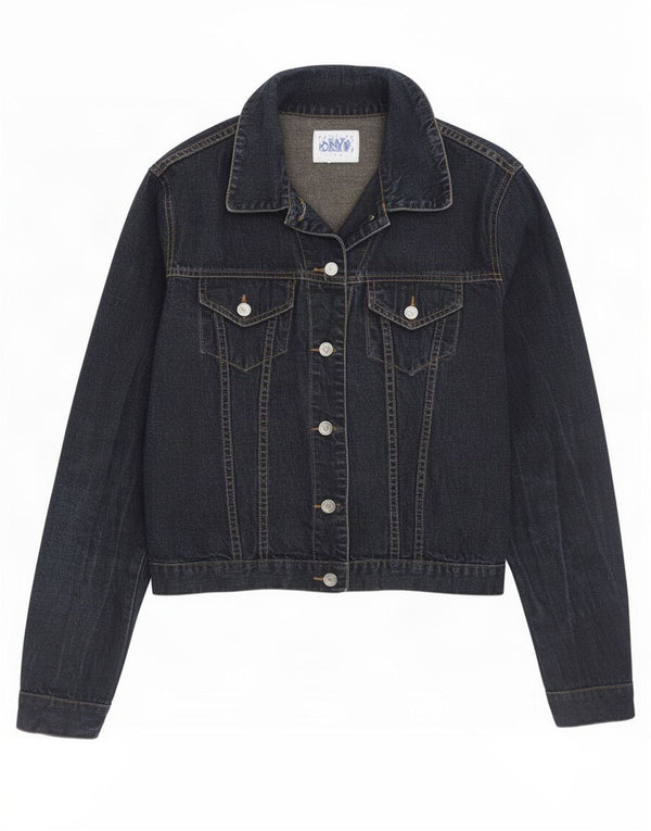 Giacca di jeans da donna Onyx UK 10 Small Blu Navy