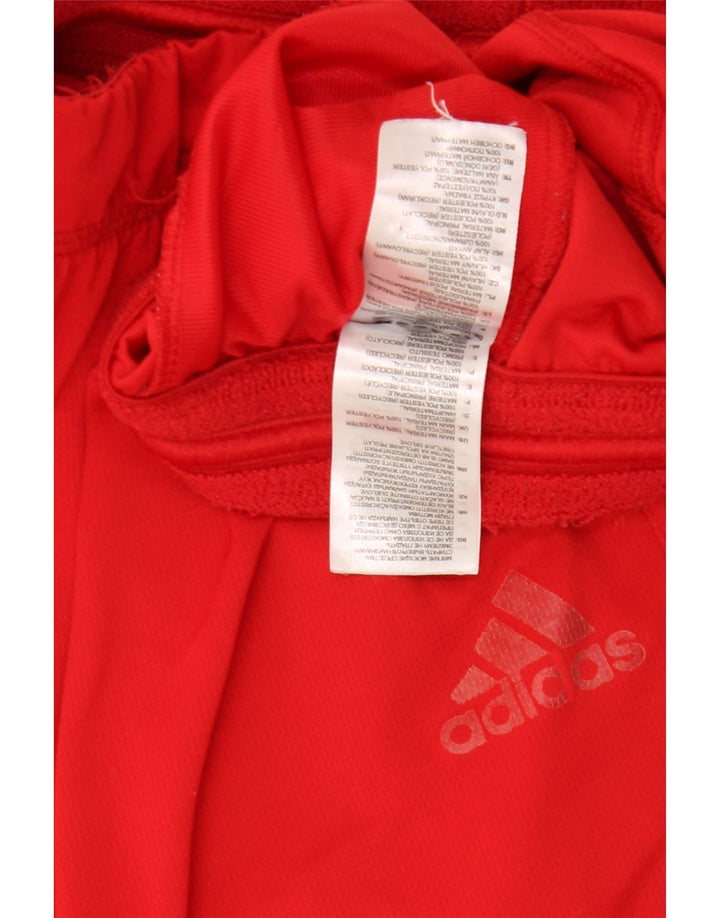 Pantaloncini sportivi Adidas Aeroready da uomo di grandi dimensioni in poliestere rosso